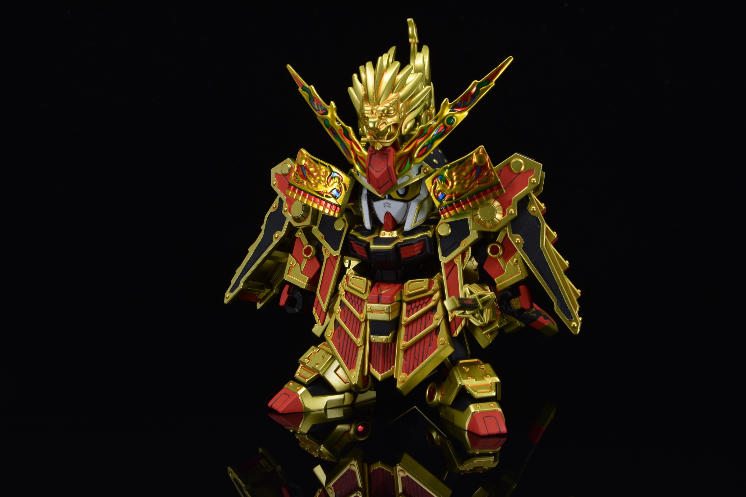 SDW HEROES 78代目武者頑駄無 完成状態・正面